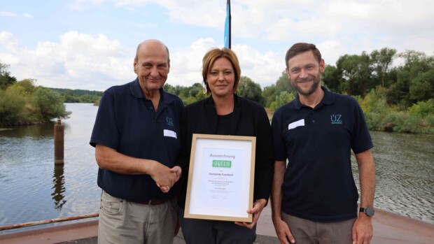 Gerd Düll, Simone Seufert und Dr. Benjamin Gesslein