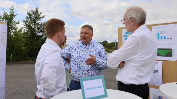 Andreas Ebert, Heiko Bäuerlein und Jürgen Kriegbaum